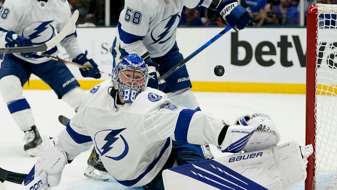Brankár Tampa Bay Lightning  Andrej Vasilevskij
