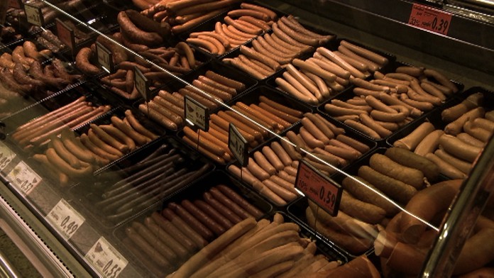 Dusitany v mäsových výrobkoch.