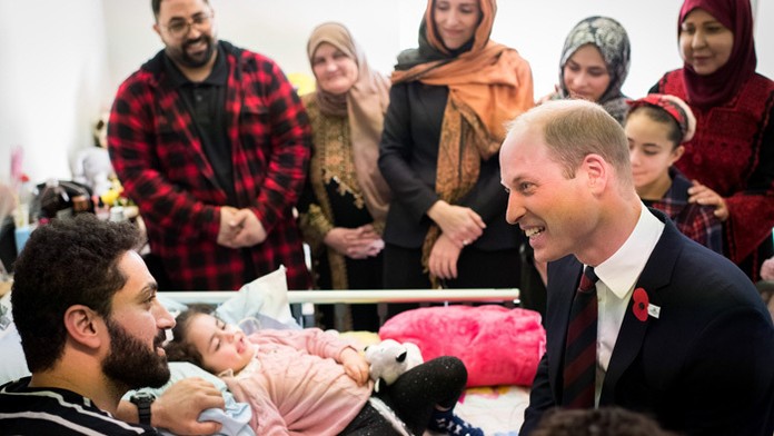 Princ William navštívil 5-ročnú pacientku, ktorá prežila útok v mešite v meste Christchurch.