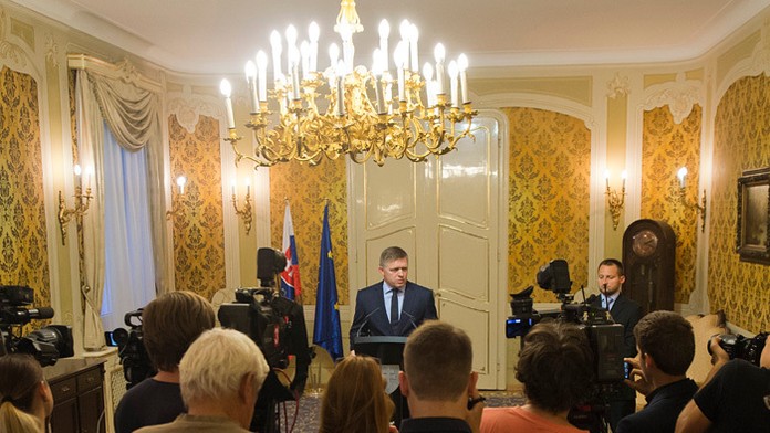 Premiér Robert Fico.