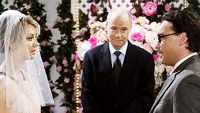 Teória veľkého tresku - svadba Penny (Kaley Cuoco) a Leonarda (Johnny Galecki) (foto: Instagram Norman Cook/Kaley Cuoco)