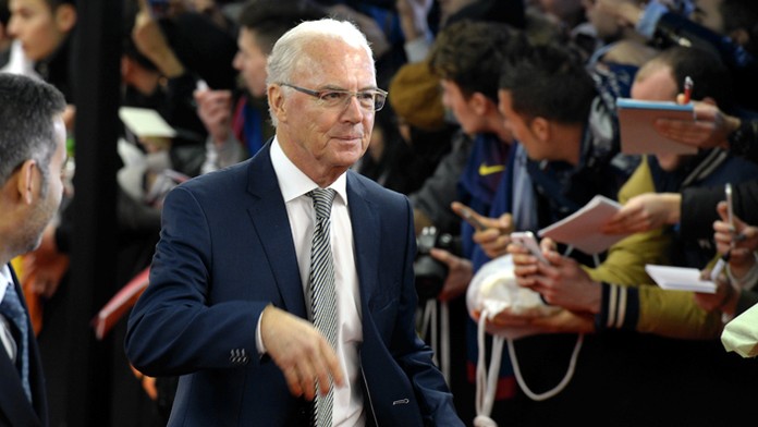 Nemecká futbalová legenda Franz Beckenbauer.