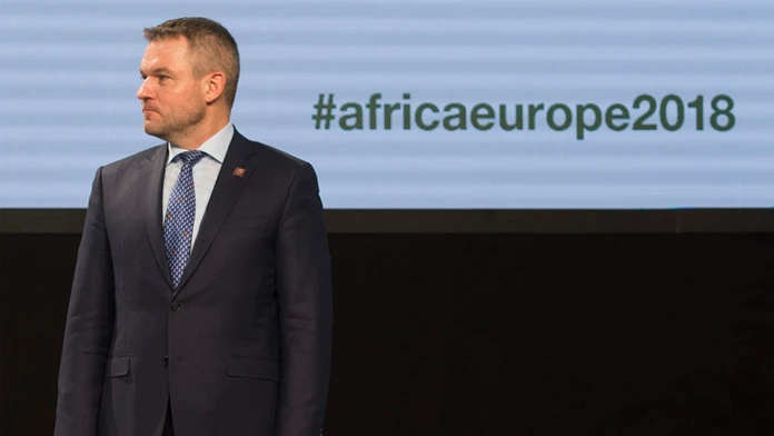 Premiér Peter Pellegrini na Fóre EÚ-Afrika.