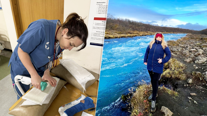 Sestry žijú a pracujú ako zdravotné sestry na Islande. 