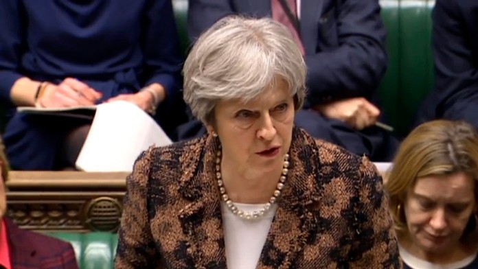 Britská premiérka Theresa Mayová. 