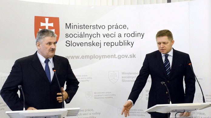 Robert Fico a Ján Richter.