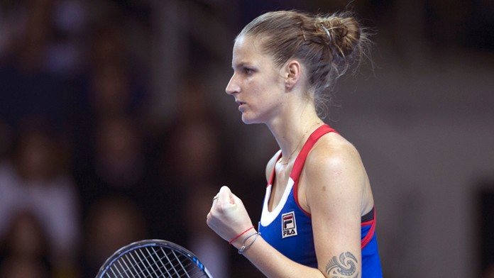  Česká tenistka Karolína Plíšková.