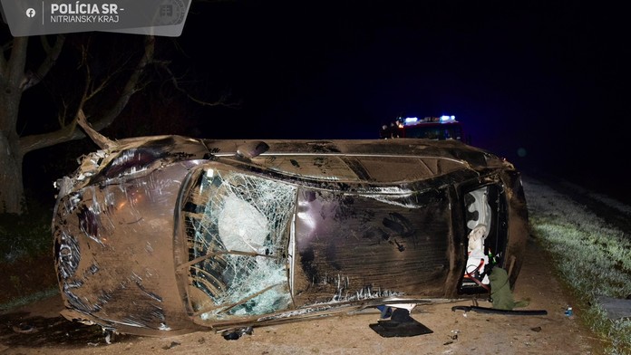 Sviatočný víkend sa v Nitrianskom kraji nezaobišiel bez nehôd. Jeden vodič nafúkal 2,5 promile
