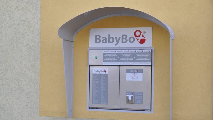 Babybox, ktorý slúž na odkladanie detí.
