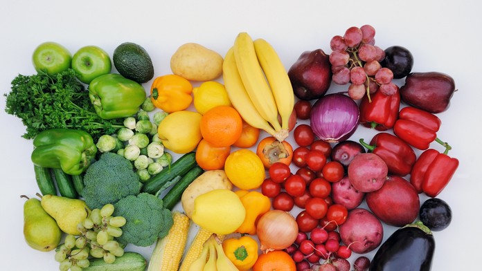 Ovocie a zelenina - ilustračná snímka.