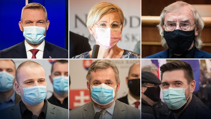 Tibor Gašpar a Robert Kaliňák na archívnej snímke.