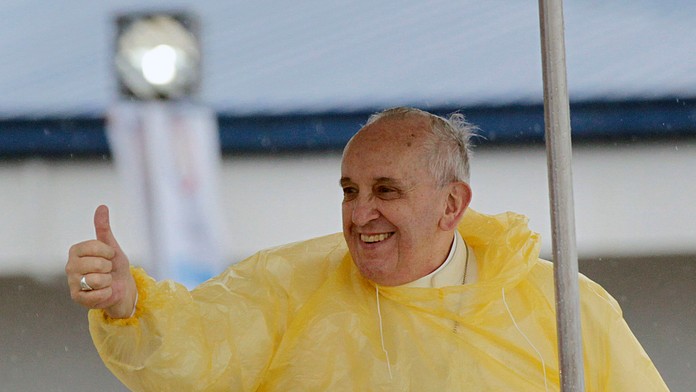 Pápež František na Filipínach.