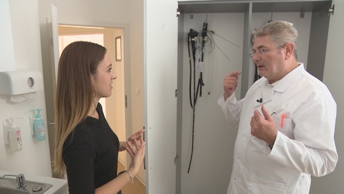 Zuzana Javorová u doktora.