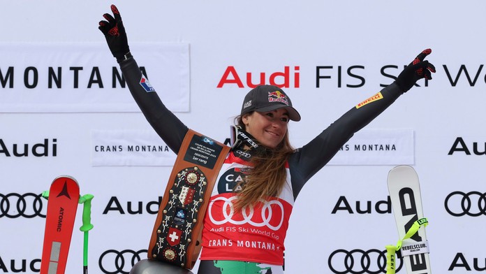 Zjazd v Crans Montane vyhrala Talianka Goggiová, Vlhová skončila v tretej desiatke