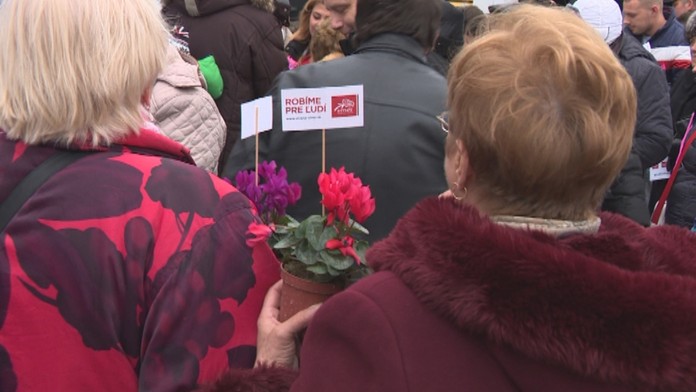 Predvolebná kampaň.