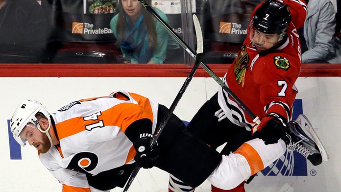 Flyers sa zásluhou víťazstva 3:2 posunuli v tabuľke Východnej konferencie po dlhšom čase na postupovú priečku, odkiaľ vytlačili 