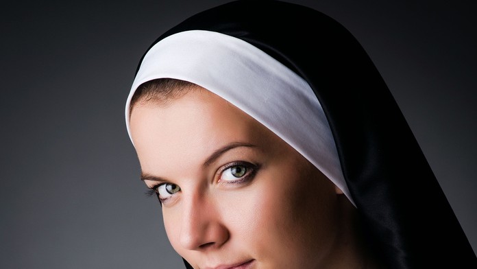 ilustračná foto-mníška