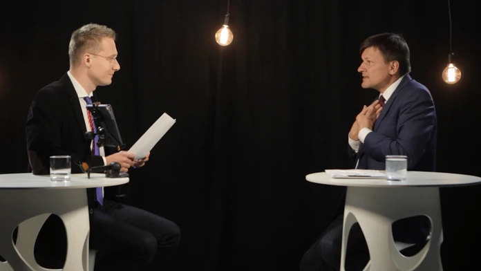 Michal Kovačič a Alojz Hlina