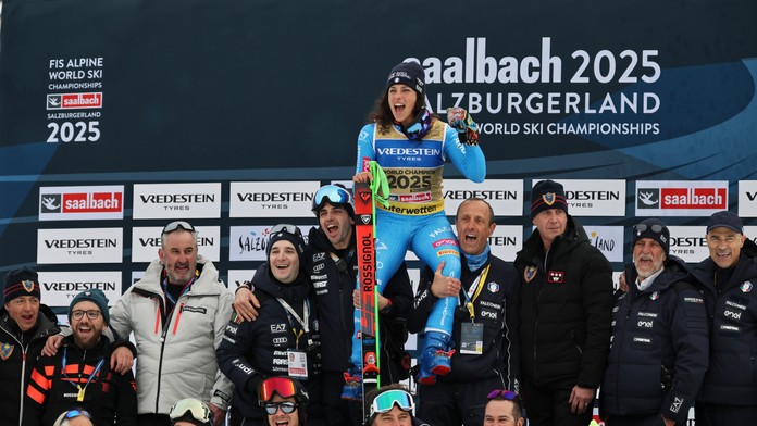 Brignoneová suverénne ovládla obrovský slalom na MS: „Snívala som o tomto momente niekoľko rokov“