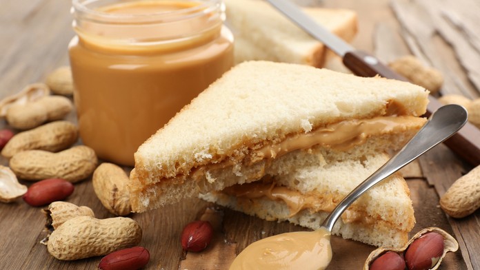 Arašidy a výrobky z nich - ilustračná snímka.