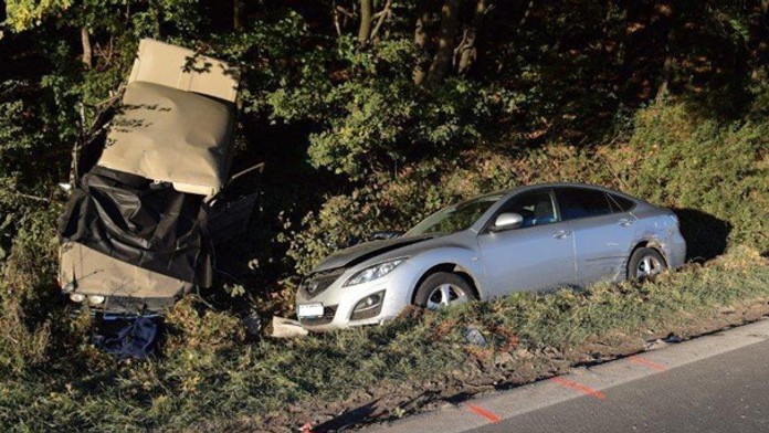 Nehoda medzi Stožkom a Lučencom.