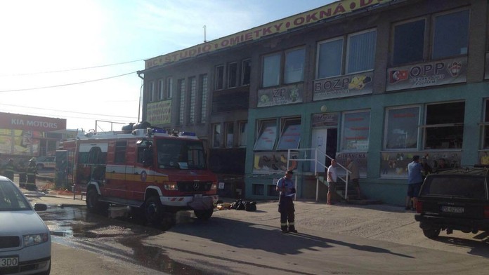 Hasiči zasahovali pri požiari 