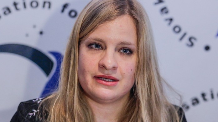 predsedníčka Slovenskej organizácie pre vesmírne aktivity Michaela Musilová