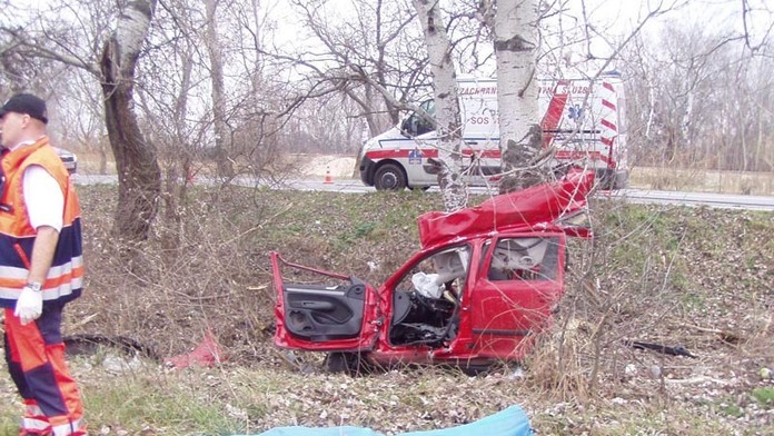 Nehoda pri obci Bodza