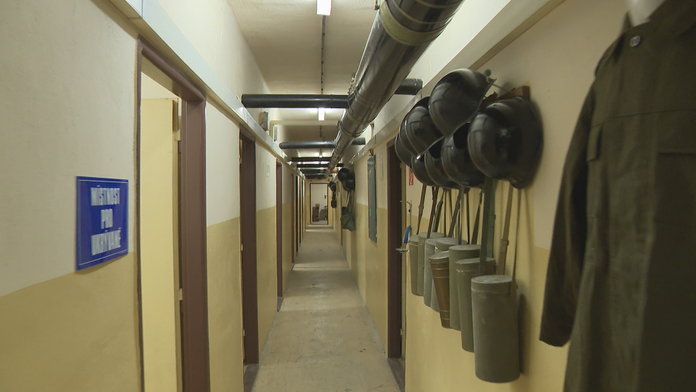 Podzemný kryt v Alekšinciach.