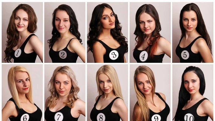 Miss Hnúšťa finalistky