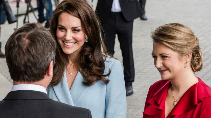 Kate Middleton na návšteve Luxemburska. 