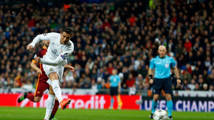 Hráč Realu Madrid Cristiano Ronaldo.