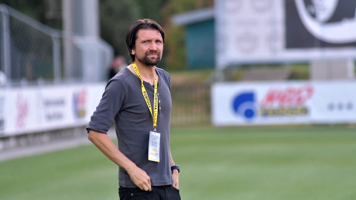Zásah policajného komanda po zápase Sparta Praha - Baník Ostrava.