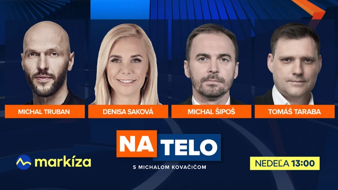 Hosťami Na telo budú M. Truban, D. Saková, M. Šipoš a T. Taraba