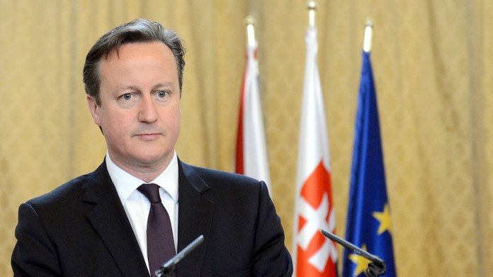 Britský premiér David Cameron