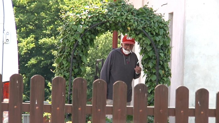 Rober Fico a Vladimír Mečiar na snímke z 2. februára 2010 po rokovaní Koaličnej rady.