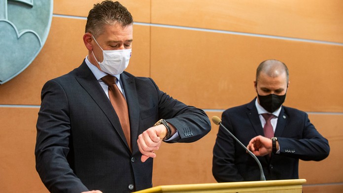 Roman Mikulec a Peter Kovařík.