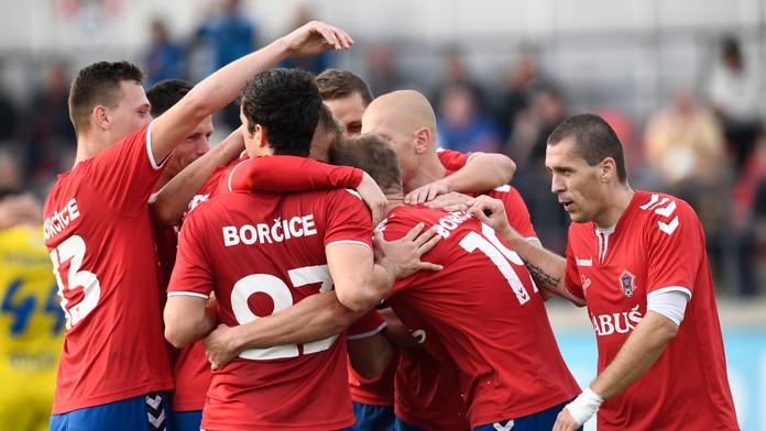 Hráči Iskry Borčice na archívnej snímke.