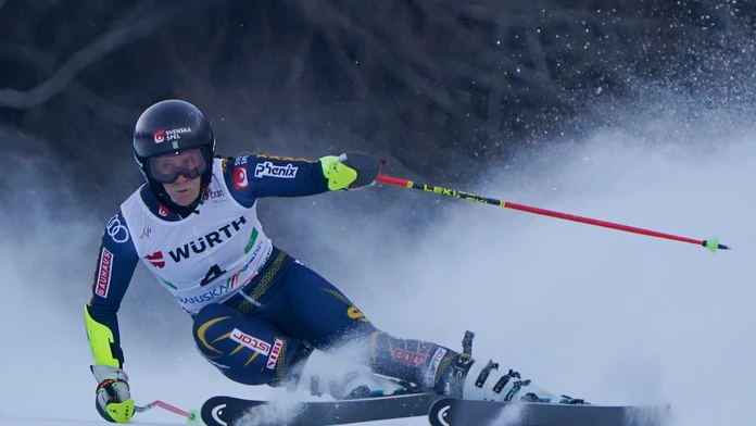 Na snímke švédska lyžiarka Sara Hectorová.