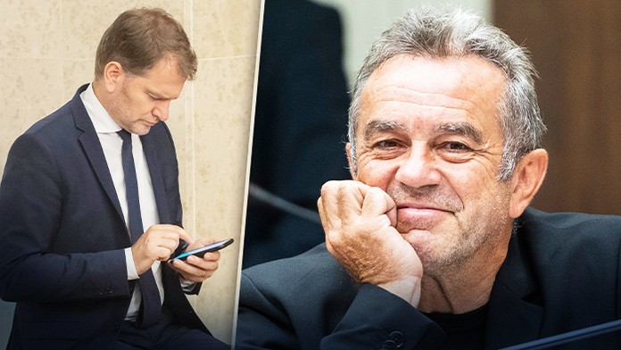 Igor Matovič a Jozef Pročko.