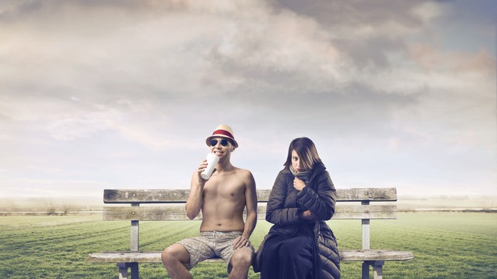 Premenlivé počasie - ilustračná snímka