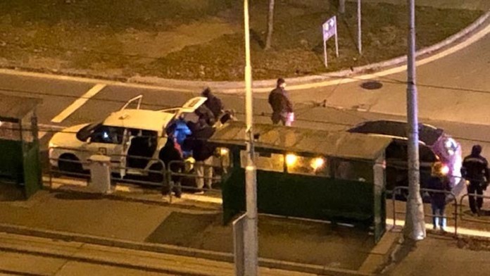 Policajná razia v Čadci.