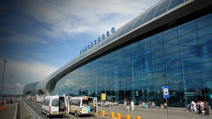 Na snímke letisko Domodedovo v Rusku.