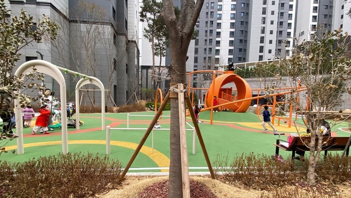 Detské ihrisko v Južnej Kórei (ilustračná snímka)