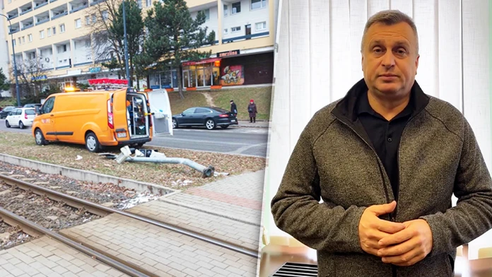 Andrej Danko zdemoloval semafor