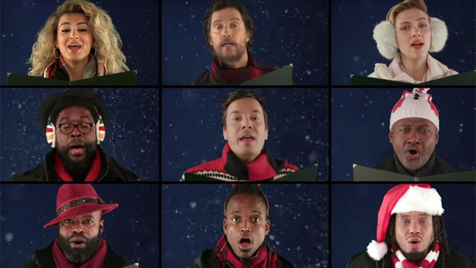 Svetové hviezdy vo vianočnej pesničke s komikom Jimmy Fallonom.