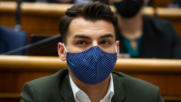 Na snímke poslanec NR SR Peter Pollák ml.