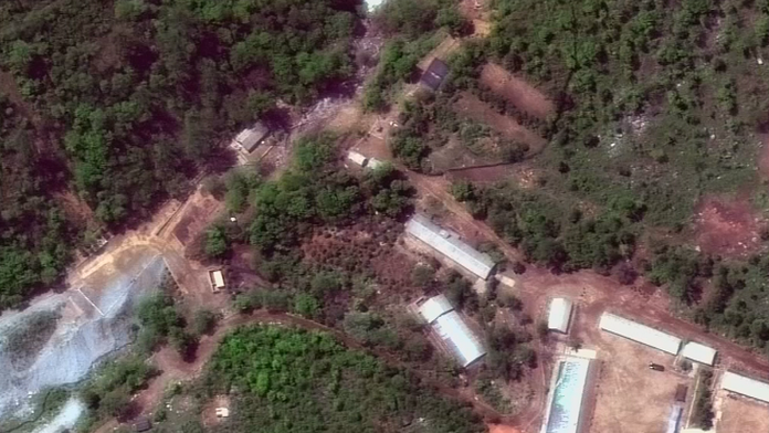 Testovací jadrový komplex v Severnej Kórei