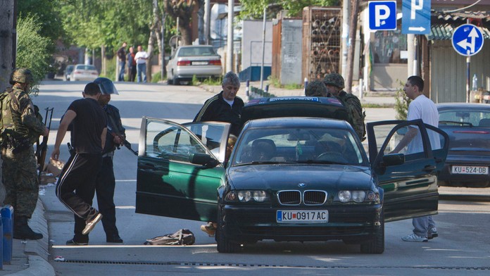 Nepokoje v Macedónsku.