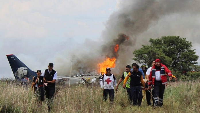 V Mexiku havarovalo lietadlo.